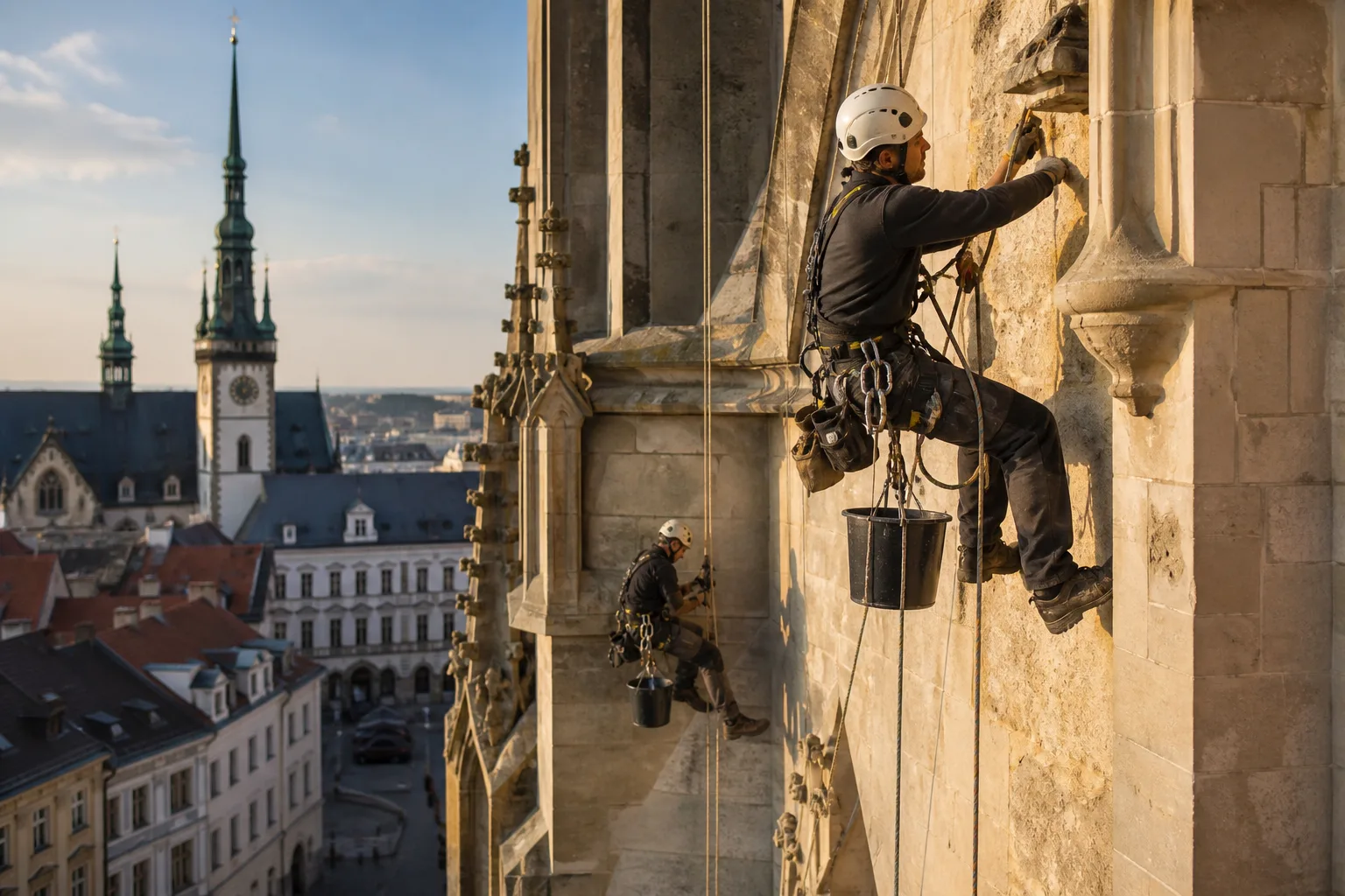 Výškové práce v Olomouci a Olomouckém kraji — katalog firem