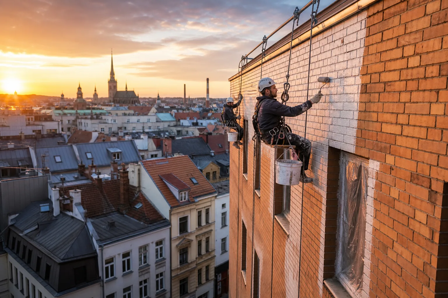 Výškové práce v Plzni a Plzeňském kraji — katalog firem