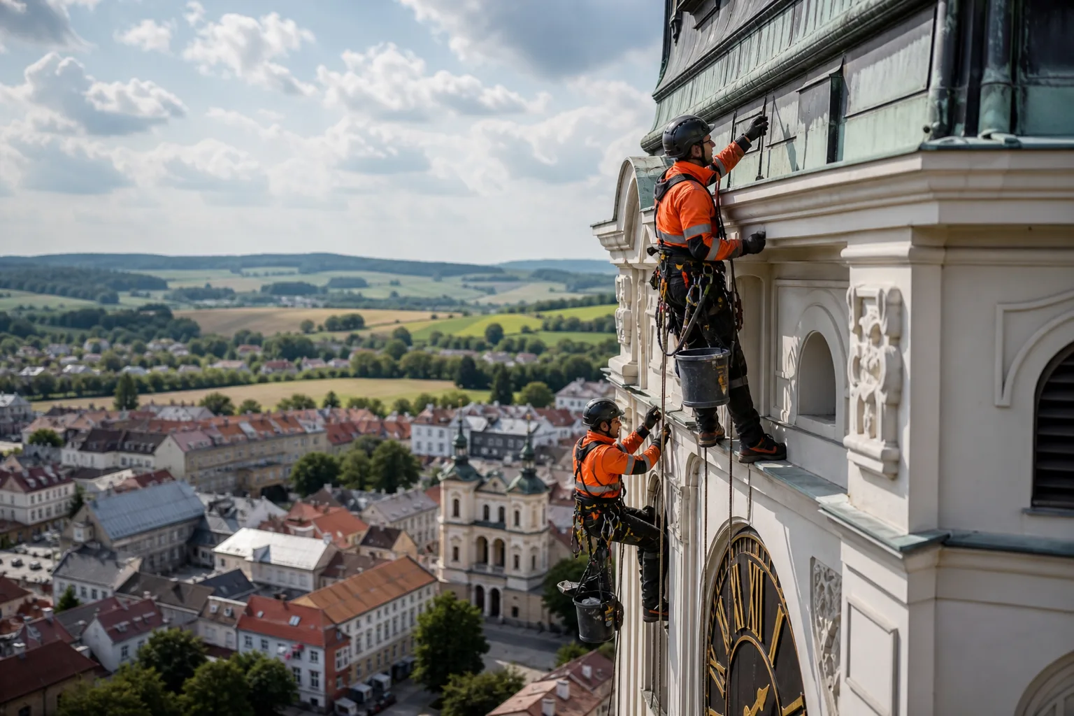 Výškové práce na Vysočině a v Jihlavě — katalog firem